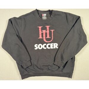 Hamline University BSNSports Soccer Sweatshirt - Black - Size L Men's